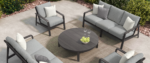 Antibes Deep Seating + Trevi Chat Table Smoke