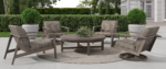 Canton Chat + Trevi Chat Table Hikcory