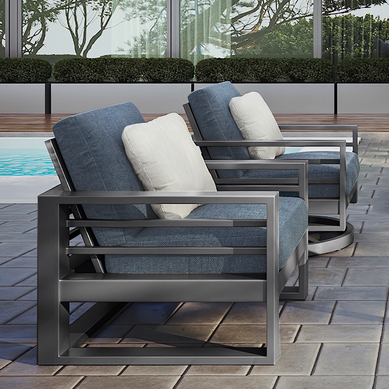 Palermo High Back Club Chair Ebel Inc, Palermo Collection Outdoor Furniture