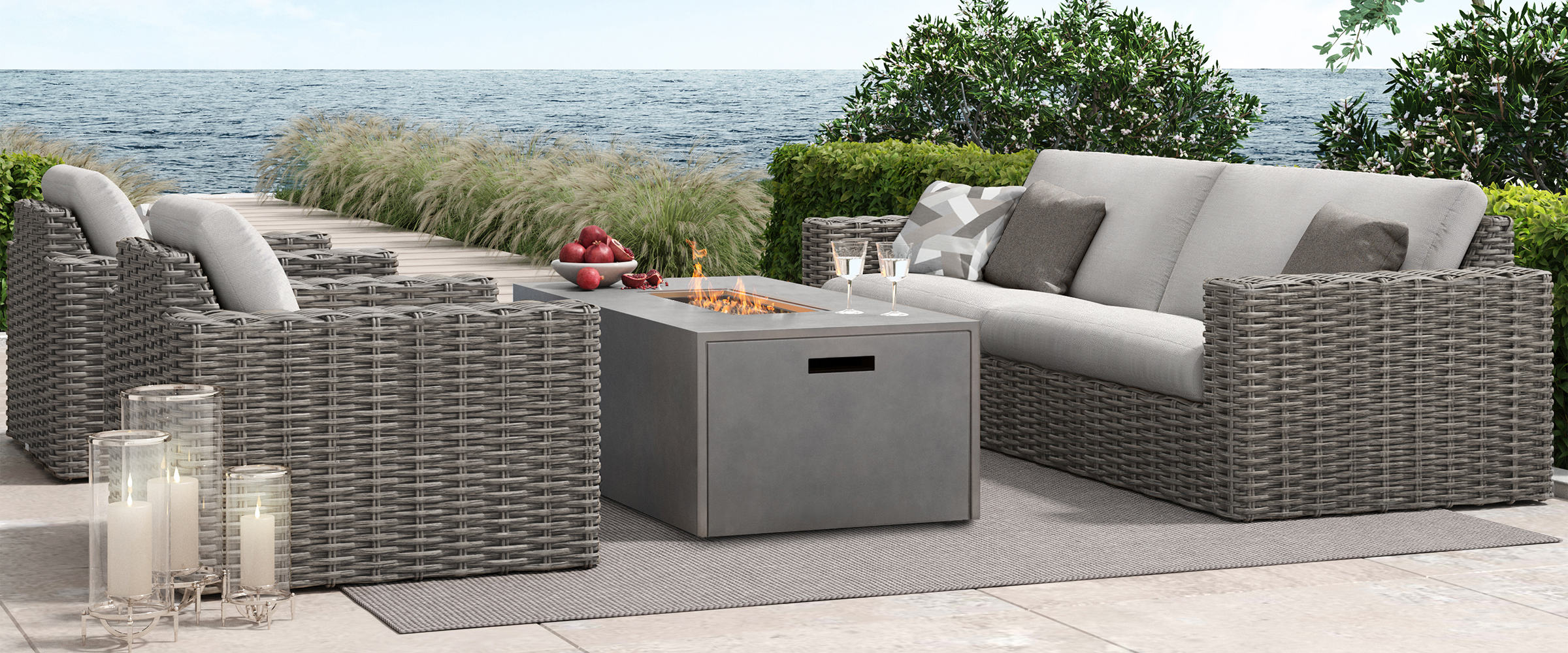 Mia Seating with XL Sofa + Bellino