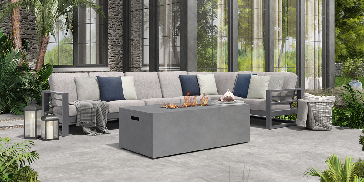 Palermo Sectional Graphite HS