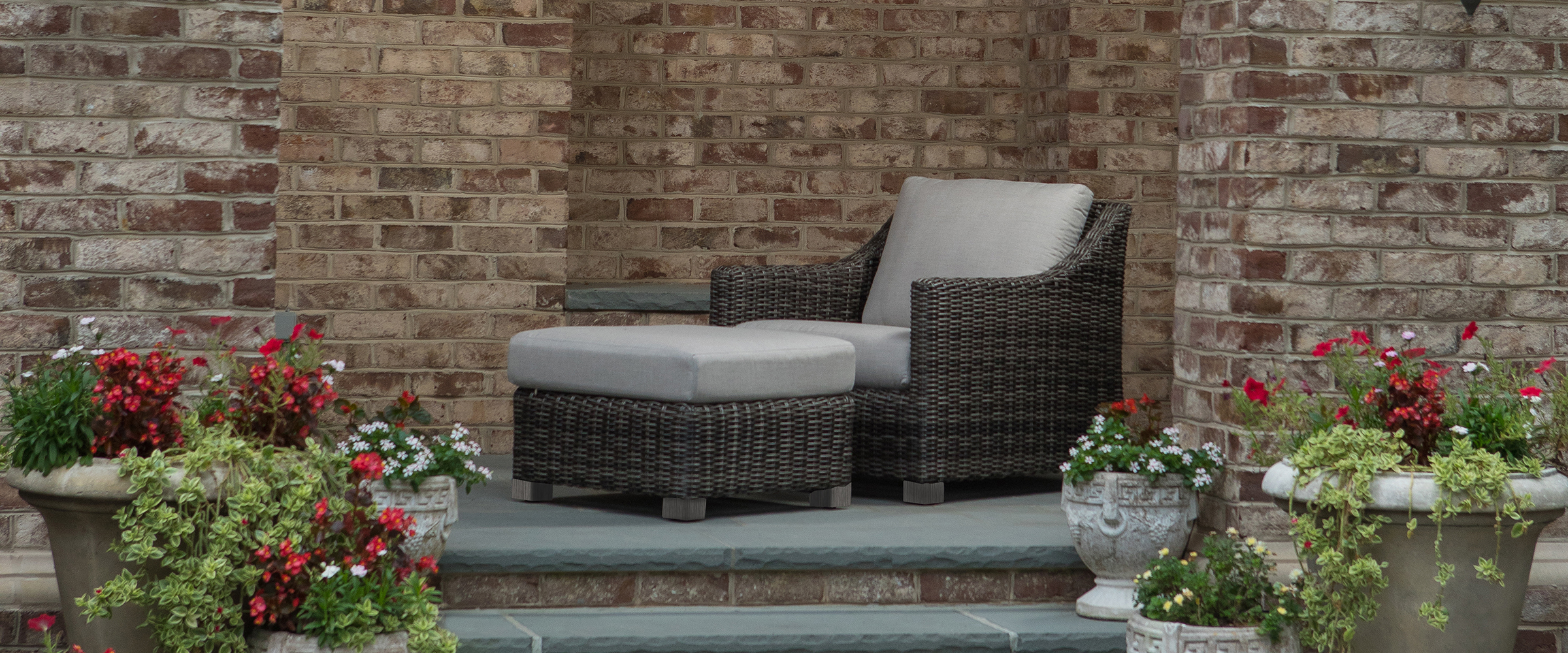 Avallon Club Chair & Ottoman