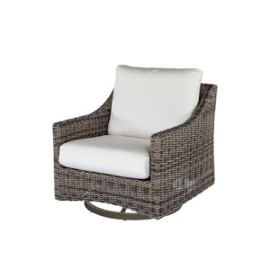 Avallon Club Swivel Glider Hickory