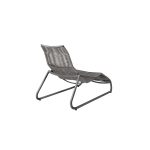 Cabana Comfort Chaise Lounge Fog Graphite   Back Up