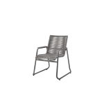 Cabana Dining Arm Chair Fog Graphite