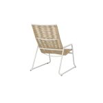 Cabana High Back Chair Barley Bone   Back