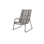 Cabana High Back Club Chair Fog Graphite
