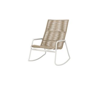Cabana High Back Rocker Barley Bone