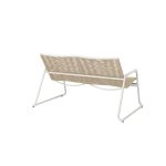 Cabana Loveseat Barley Bone   Back