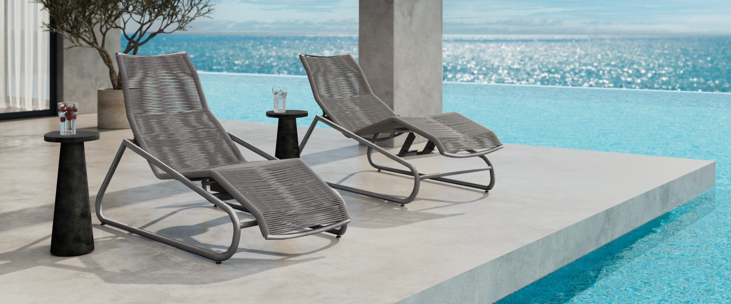 Cabana Comfort Chaise Lounges