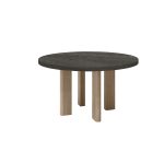 Forano Round Dining Table Flax Pompano Slate