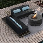 Grande Sectional + Bellino Fire Pit