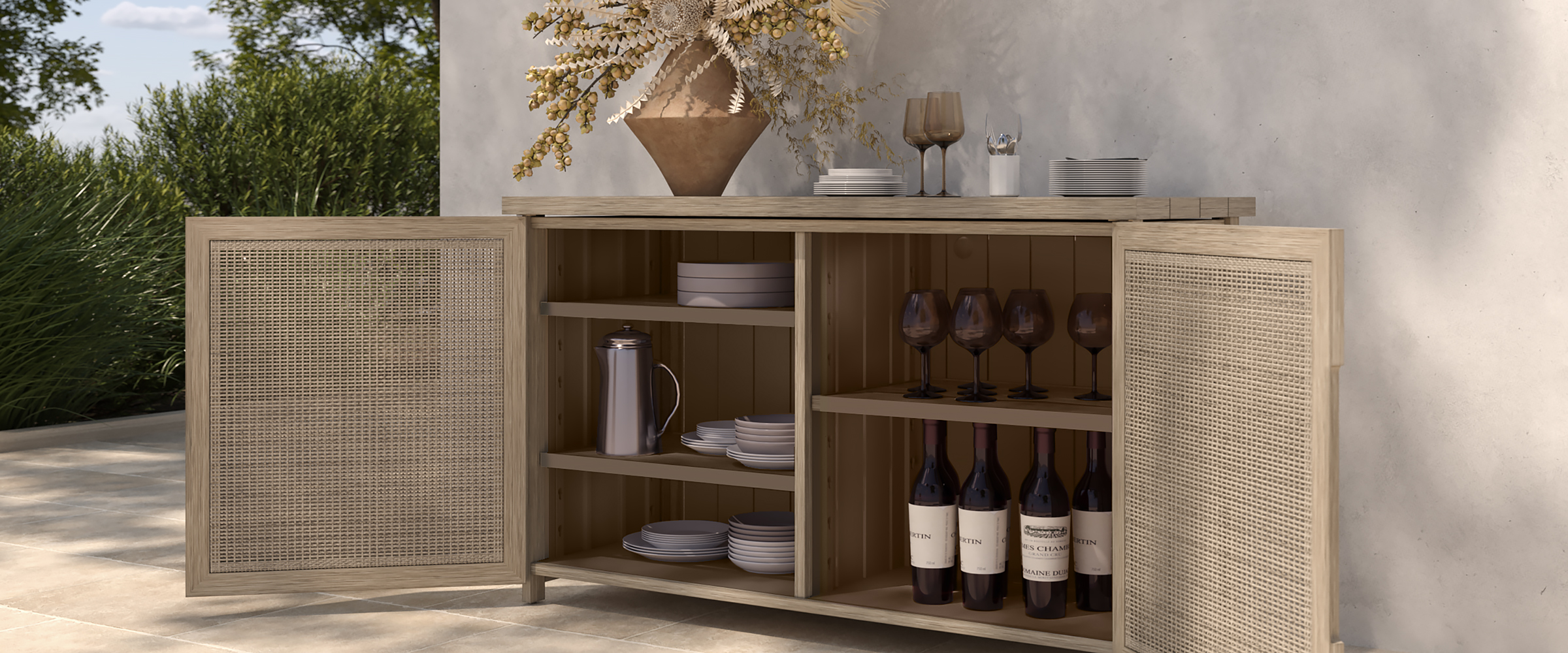 Orleans Sideboard Barley-Flax