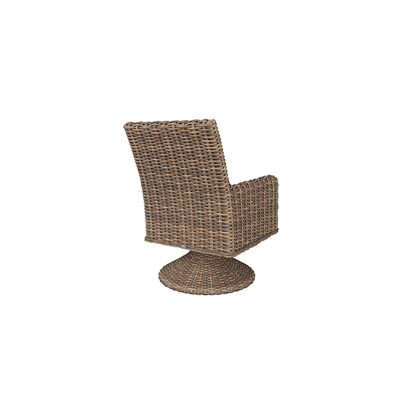 Laurent Dining Swivel Rocker Cedar - Back